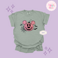 EMBROIDERED PINK PUMPKIN - EXCLUSIVE TO MoM - ADULT T-SHIRT