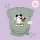 PRINTED MICKEY GHOST - ADULT T-SHIRT