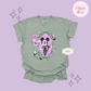 PRINTED NEON HALLOWEEN MICKEY - ADULT T-SHIRT