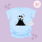 PRINTED SPOOKY CINDY - ADULT T-SHIRT