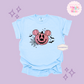 EMBROIDERED PINK PUMPKIN - EXCLUSIVE TO MoM - ADULT T-SHIRT