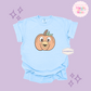 PRINTED ORANGE BIRD PUMPKIN - ADULT T-SHIRT