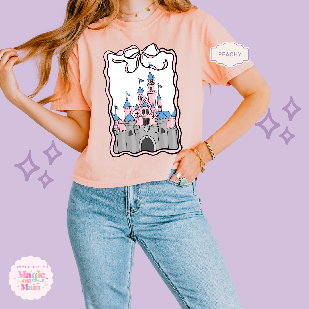 PRINTED DLAND COQUETTE - WOMENS BOXY T-SHIRT
