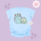 PRINTED MONSTER PUMPKINS - ADULT T-SHIRT
