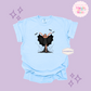 PRINTED SPOOKY POCAHONTAS - ADULT T-SHIRT