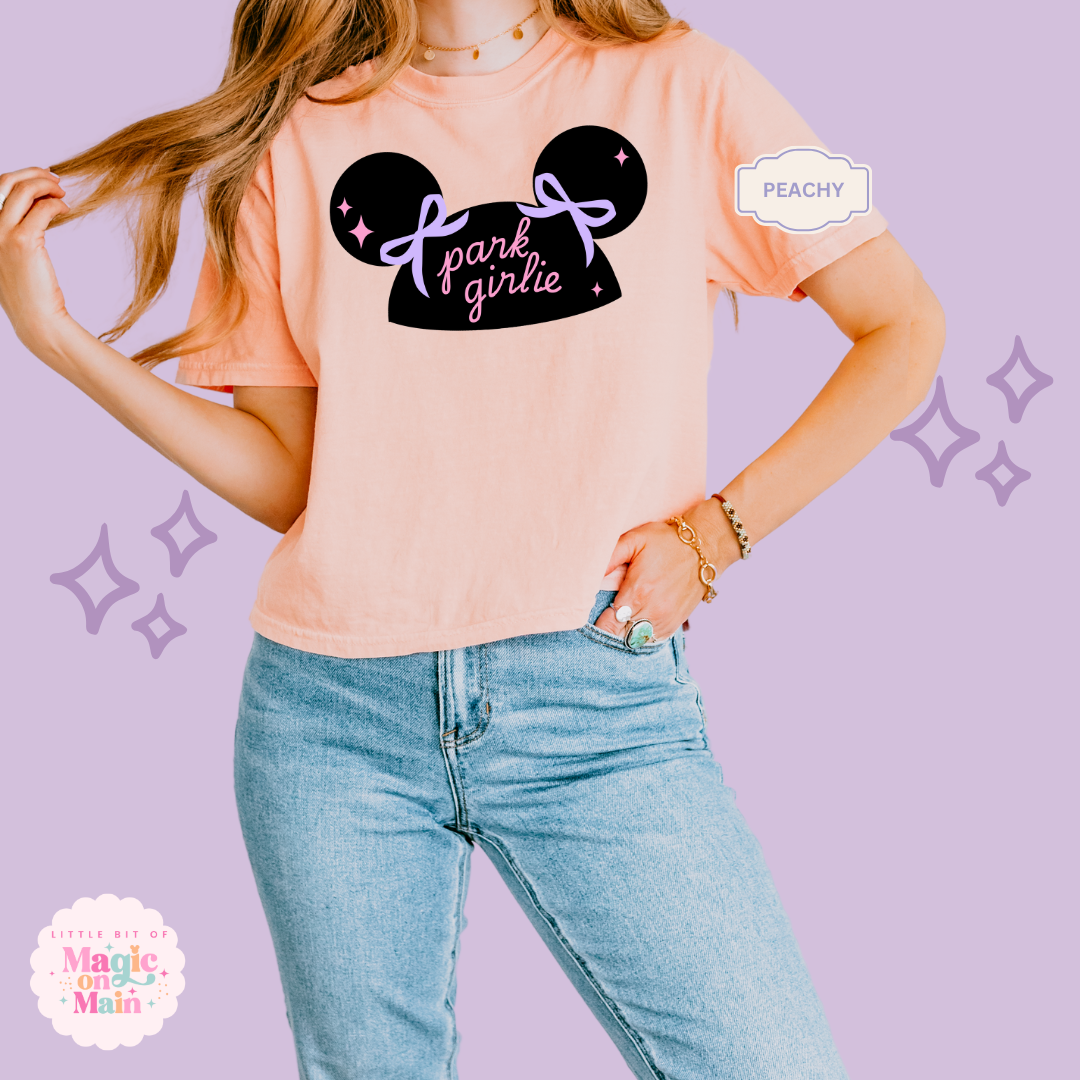 PRINTED PARK GIRLIE HAT - EXCLUSIVE TO MoM - WOMENS BOXY T-SHIRT