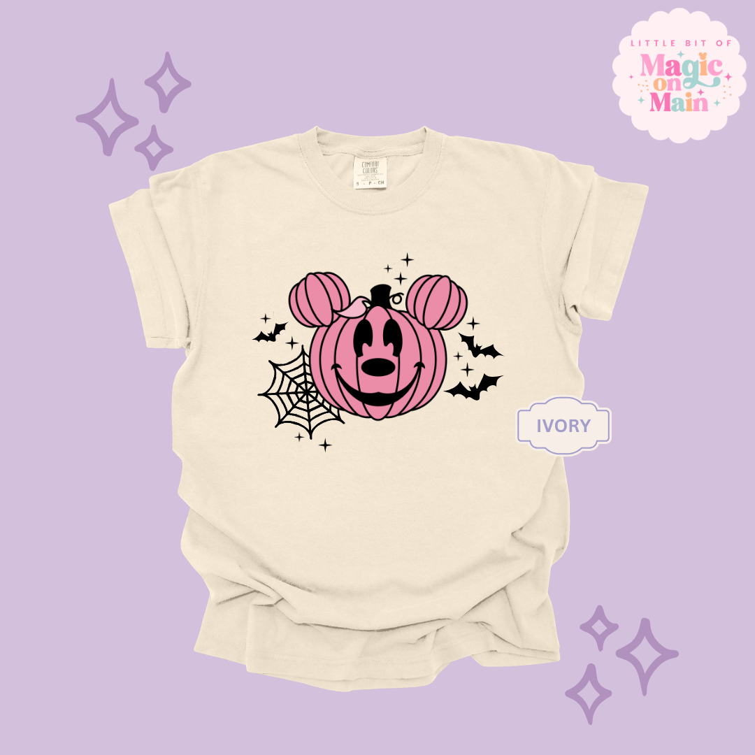 PRINTED PINK PUMPKIN - EXCLUSIVE TO MoM - ADULT T-SHIRT