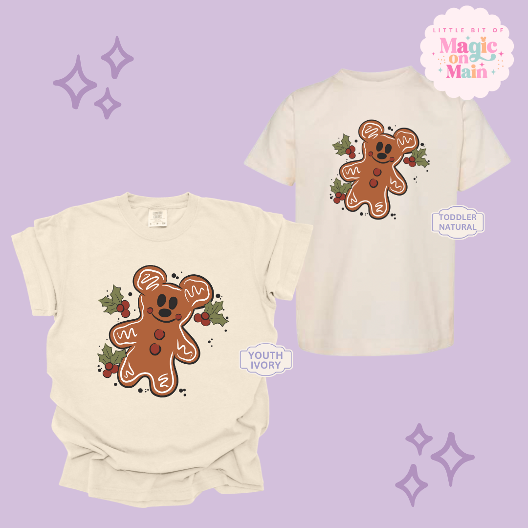 PRINTED GINGERBREAD - YOUTH/TODDLER