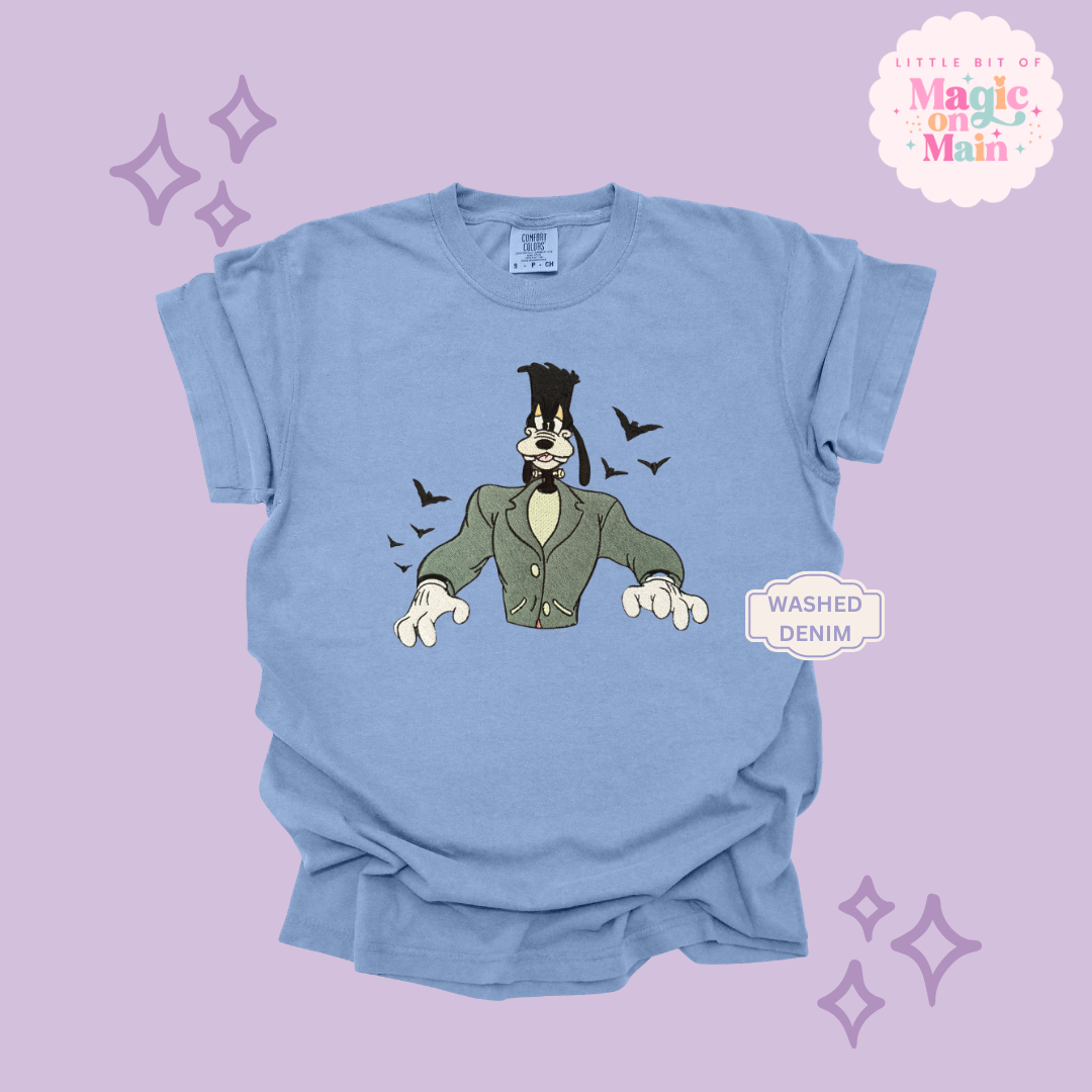 EMBROIDERED SPOOKY GOOFY - EXCLUSIVE TO MoM - ADULT T-SHIRT