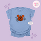 EMBROIDERED ORANGE PUMPKIN - EXCLUSIVE TO MoM - ADULT T-SHIRT