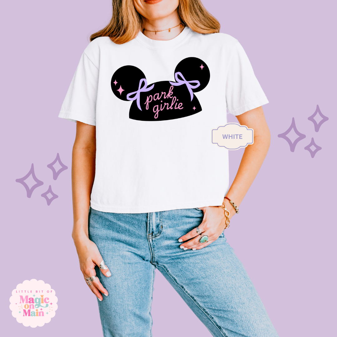 PRINTED PARK GIRLIE HAT - EXCLUSIVE TO MoM - WOMENS BOXY T-SHIRT