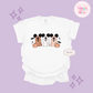 PRINTED 3 MICKEY GHOSTS  - ADULT T-SHIRT