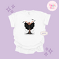 PRINTED SPOOKY POCAHONTAS - ADULT T-SHIRT