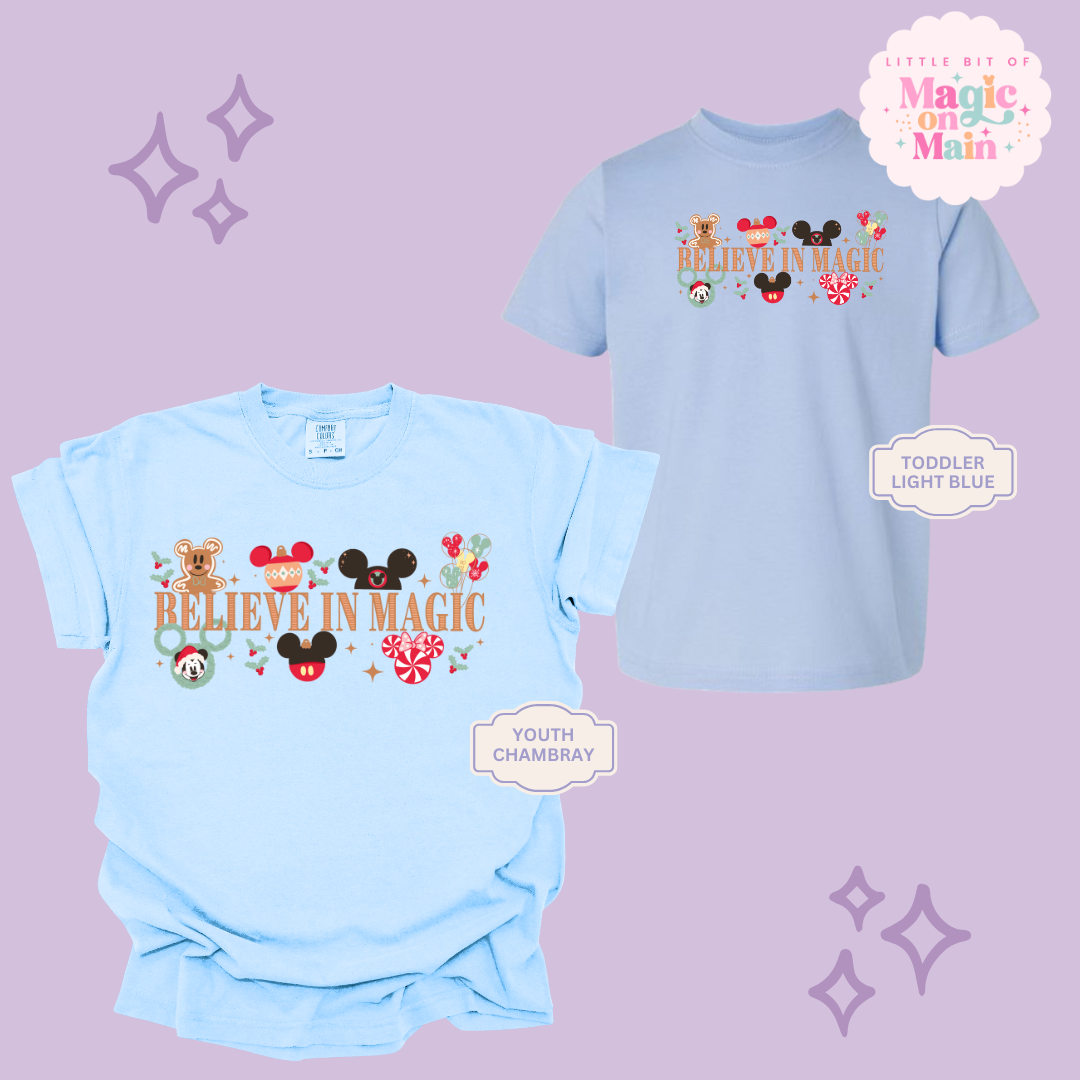 PRINTED BELIEVE IN MAGIC - EXCLUSIVE TO MoM - YOUTH/TODDLER