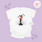 PRINTED SPOOKY ARIEL - ADULT T-SHIRT