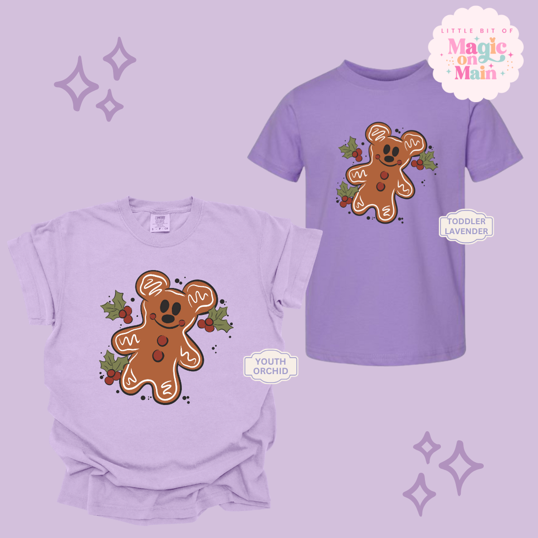 PRINTED GINGERBREAD - YOUTH/TODDLER