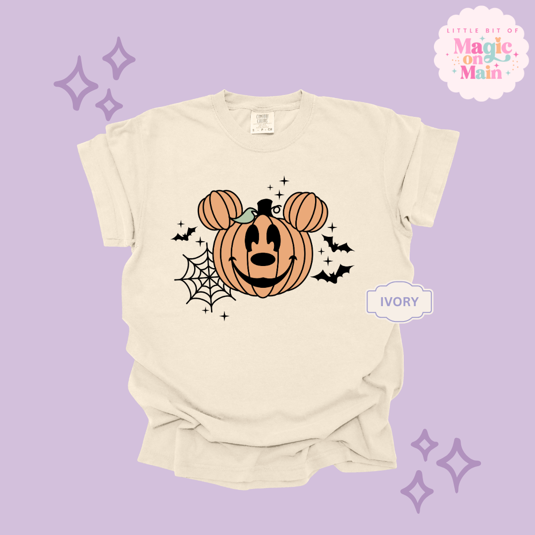 PRINTED ORANGE PUMPKIN - EXCLUSIVE TO MoM - ADULT T-SHIRT