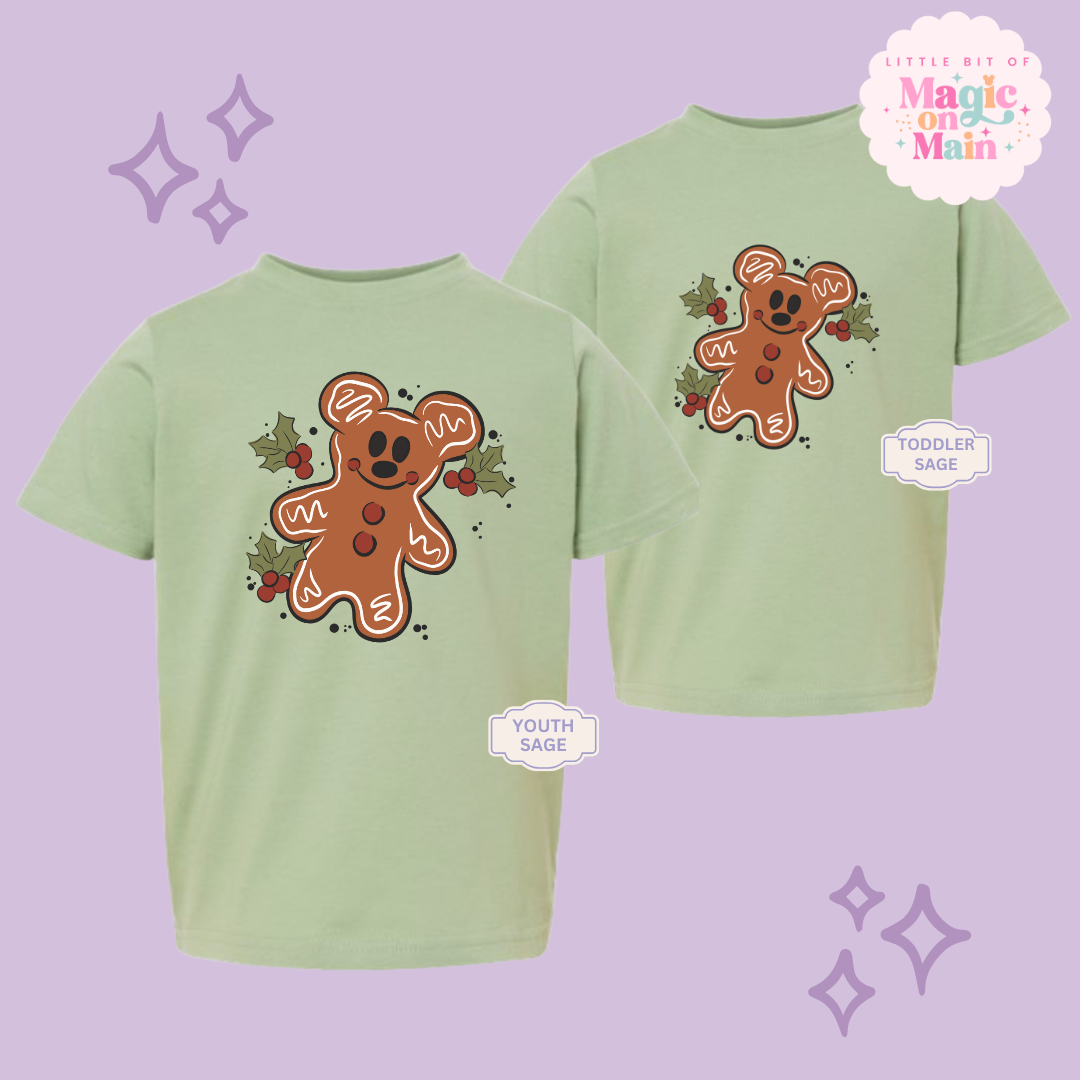 PRINTED GINGERBREAD - YOUTH/TODDLER