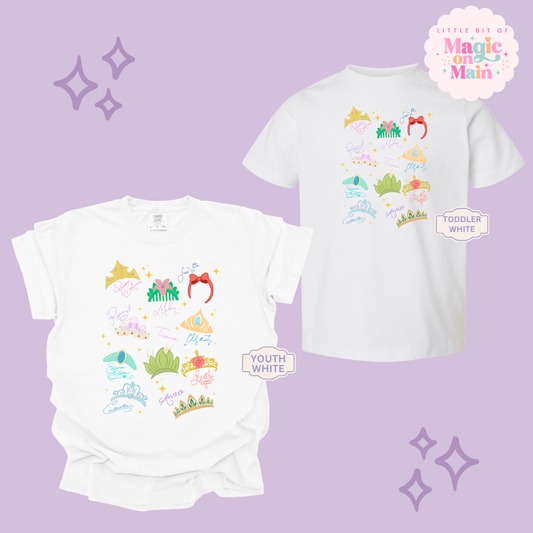 PRINTED CROWNS- YOUTH/TODDLER 10045