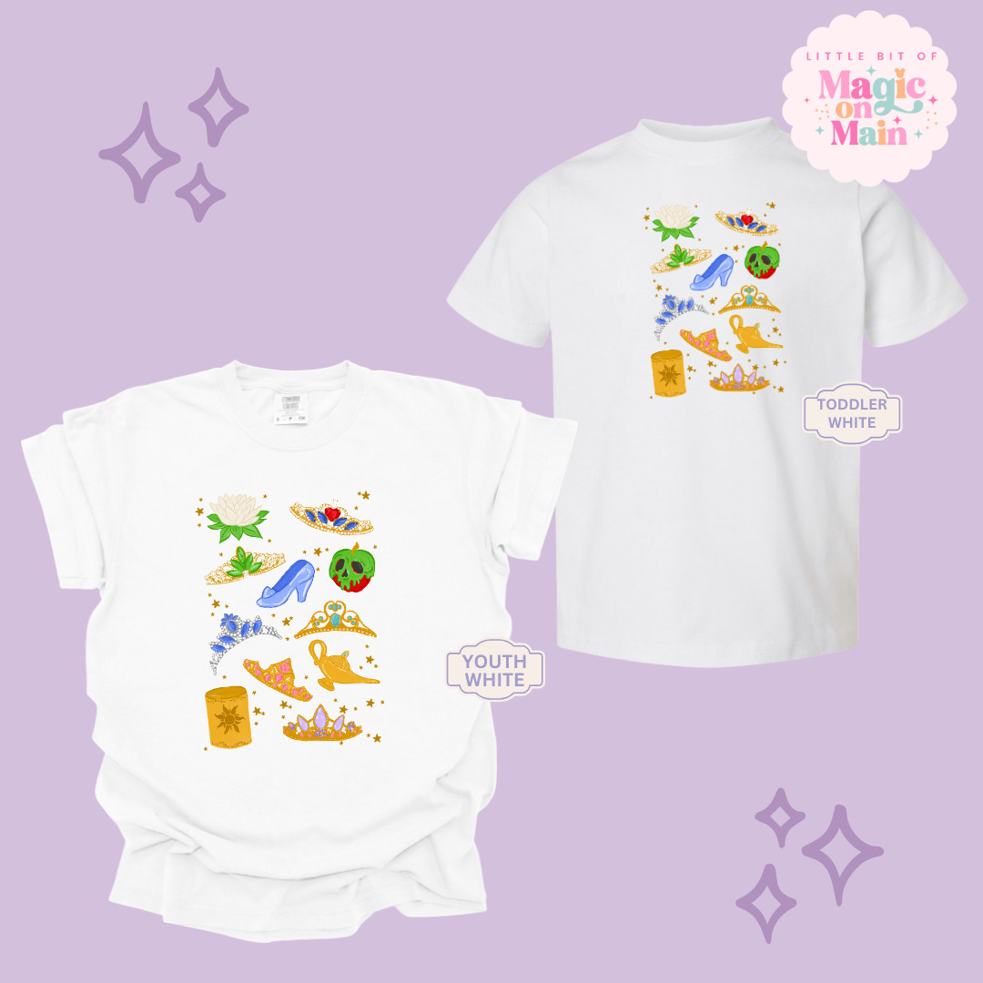 PRINTED PRINCESS ELEMENTS - YOUTH/TODDLER 10050