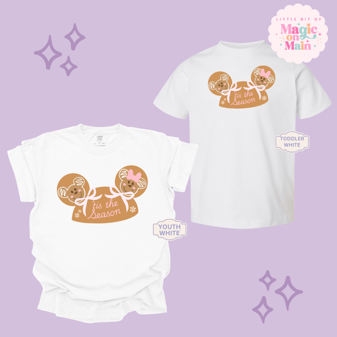 PRINTED GINGERBREAD HOLIDAY HAT - EXCLUSIVE TO MoM - YOUTH/TODDLER