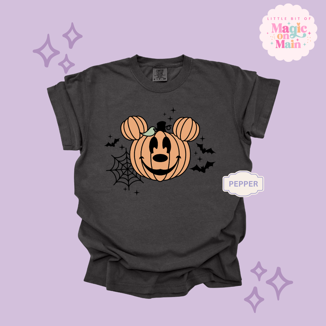 PRINTED ORANGE PUMPKIN - EXCLUSIVE TO MoM - ADULT T-SHIRT