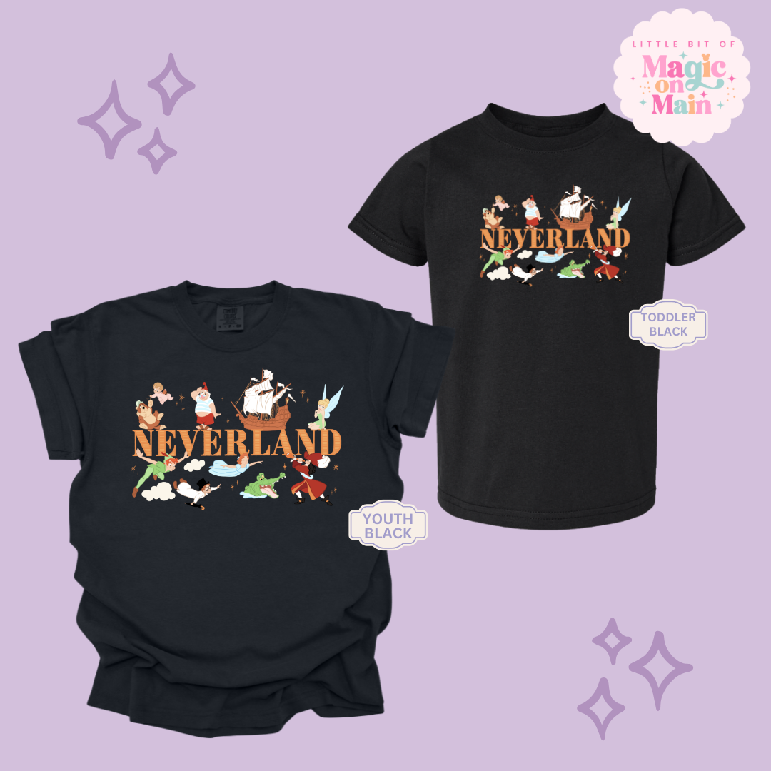 PRINTED NEVERLAND - EXCLUSIVE TO MoM - YOUTH/TODDLER 10049