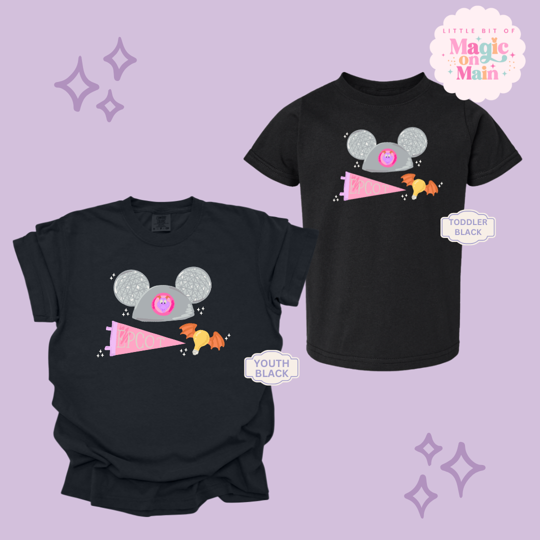 PRINTED EPCOT GIRLIE - EXCLUSIVE TO MoM - YOUTH/TODDLER 10042