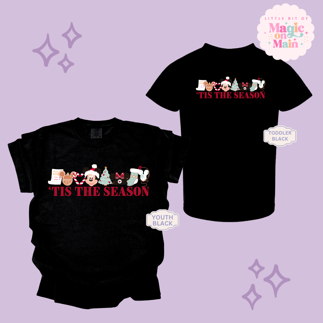 PRINTED TIS THE SEASON - EXCLUSIVE TO MoM - YOUTH/TODDLER