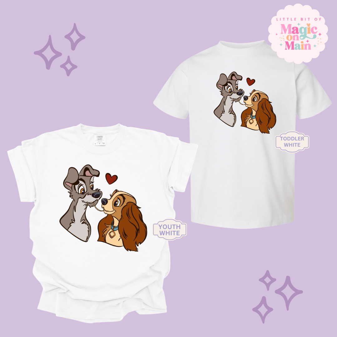 PRINTED VALENTINE DOGS - YOUTH/TODDLER 10017