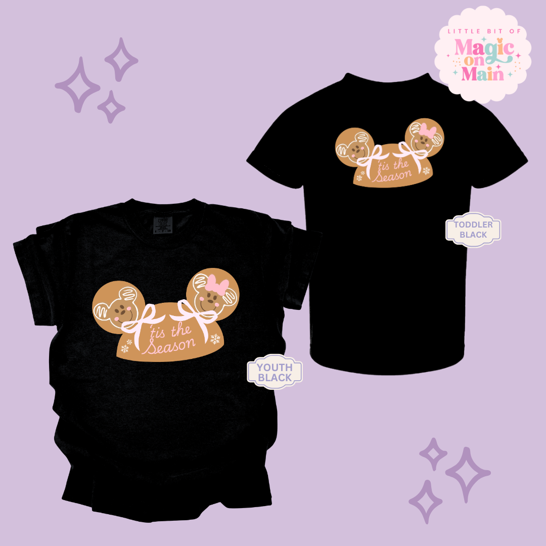 PRINTED GINGERBREAD HOLIDAY HAT - EXCLUSIVE TO MoM - YOUTH/TODDLER