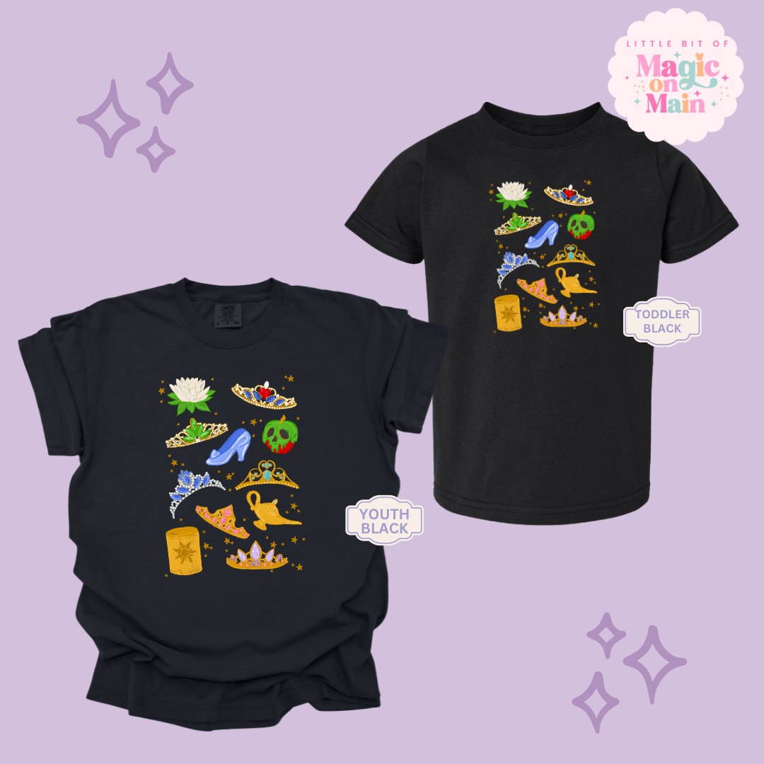 PRINTED PRINCESS ELEMENTS - YOUTH/TODDLER 10050