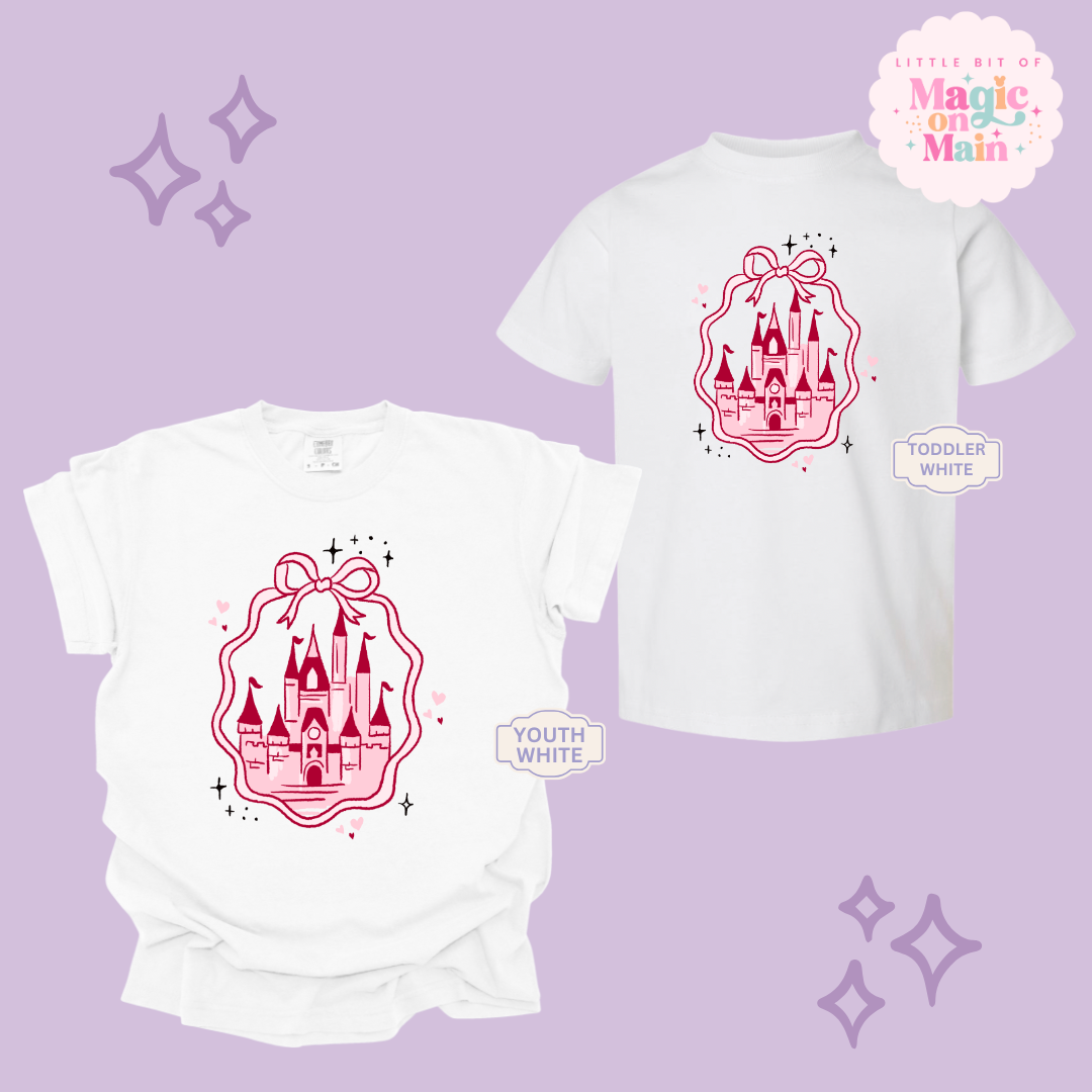 PRINTED PINK CASTLE - YOUTH/TODDLER 10003