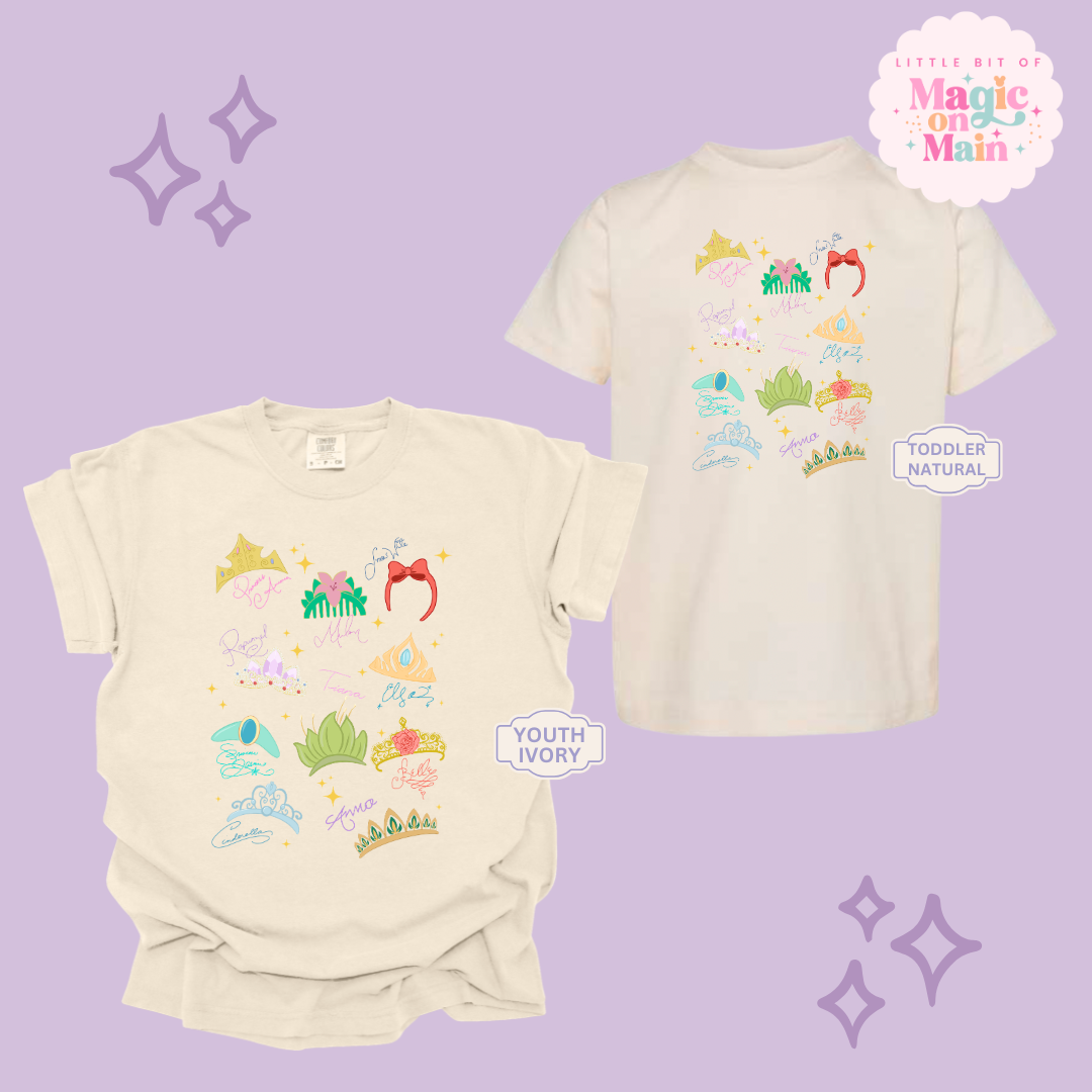 PRINTED CROWNS- YOUTH/TODDLER 10045