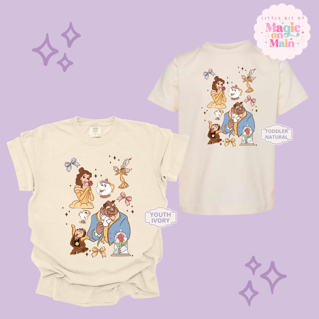PRINTED BELLE - YOUTH/TODDLER  10044