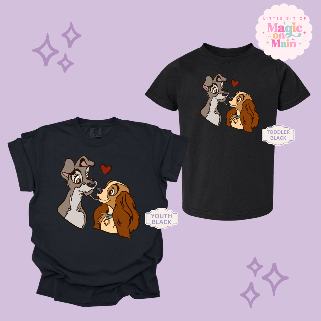 PRINTED VALENTINE DOGS - YOUTH/TODDLER 10017