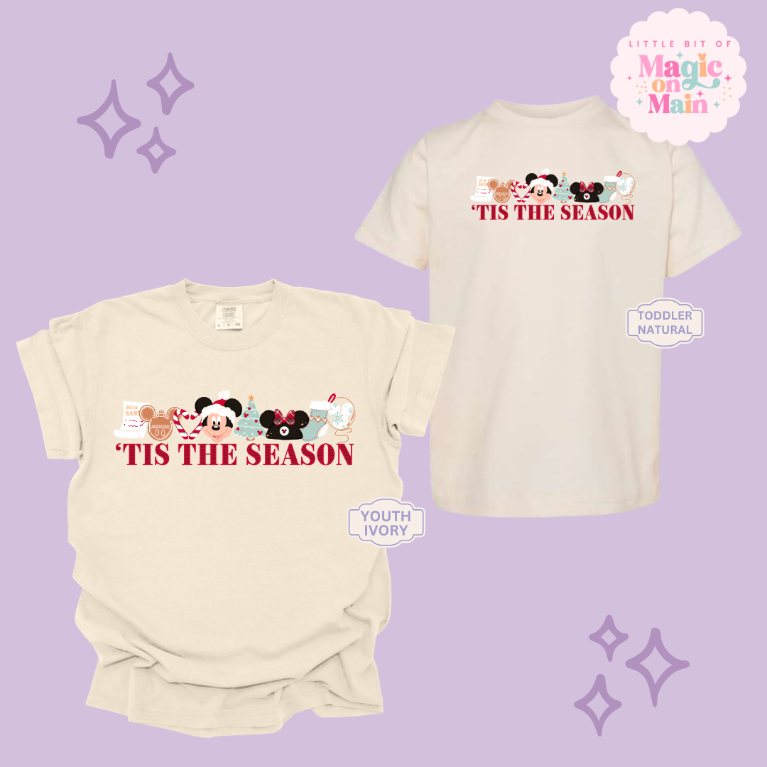 PRINTED TIS THE SEASON - EXCLUSIVE TO MoM - YOUTH/TODDLER