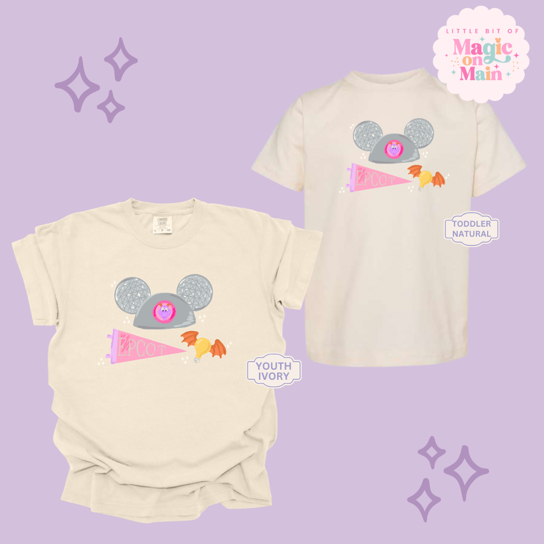 PRINTED EPCOT GIRLIE - EXCLUSIVE TO MoM - YOUTH/TODDLER 10042