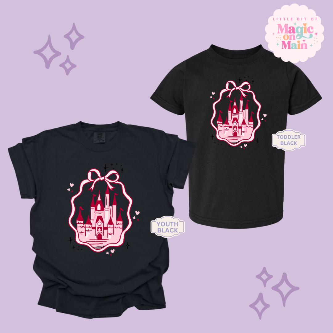 PRINTED PINK CASTLE - YOUTH/TODDLER 10003