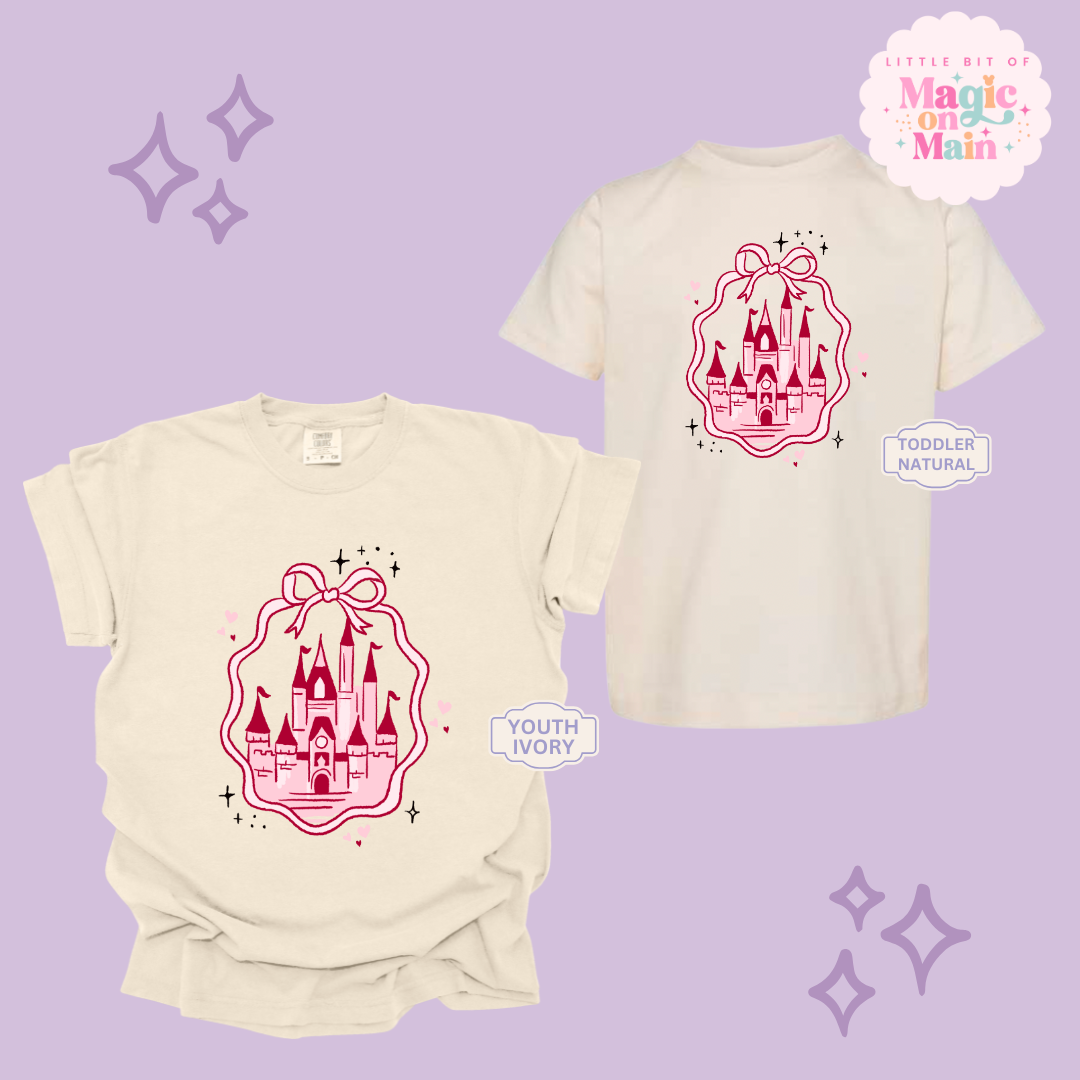 PRINTED PINK CASTLE - YOUTH/TODDLER 10003