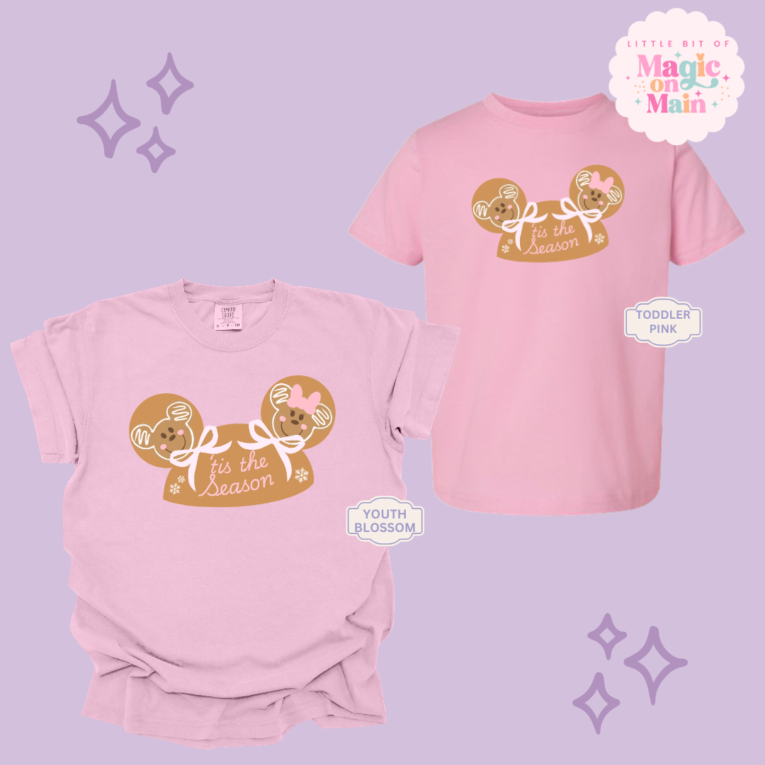 PRINTED GINGERBREAD HOLIDAY HAT - EXCLUSIVE TO MoM - YOUTH/TODDLER