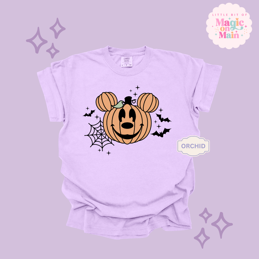 PRINTED ORANGE PUMPKIN - EXCLUSIVE TO MoM - ADULT T-SHIRT