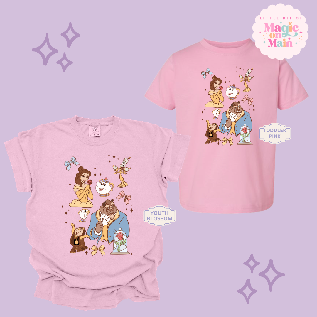 PRINTED BELLE - YOUTH/TODDLER  10044