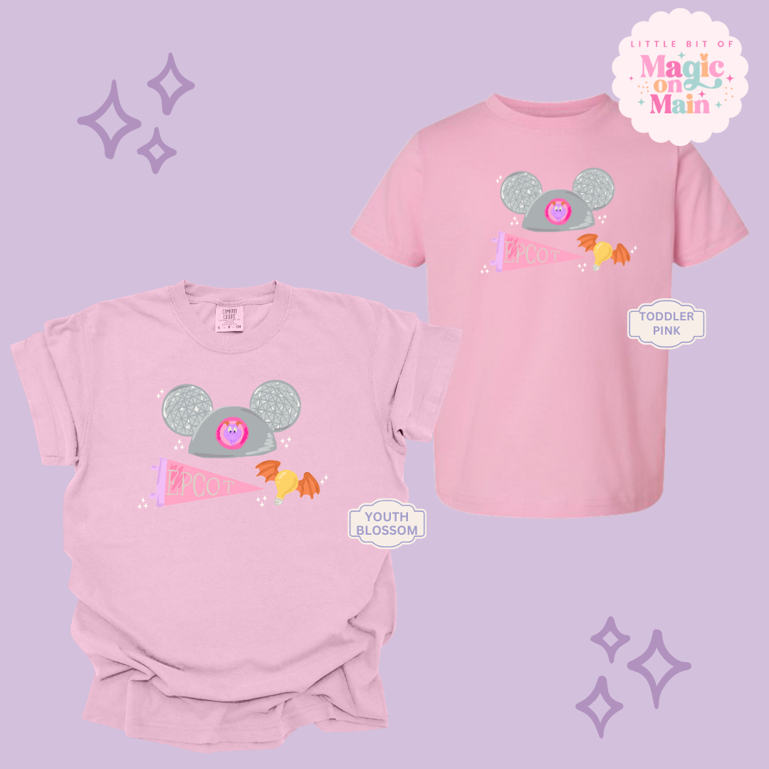 PRINTED EPCOT GIRLIE - EXCLUSIVE TO MoM - YOUTH/TODDLER 10042