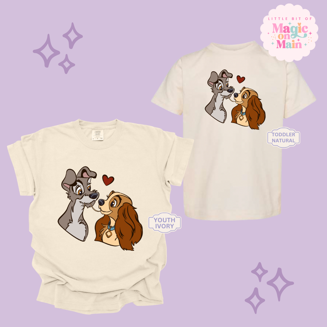 PRINTED VALENTINE DOGS - YOUTH/TODDLER 10017