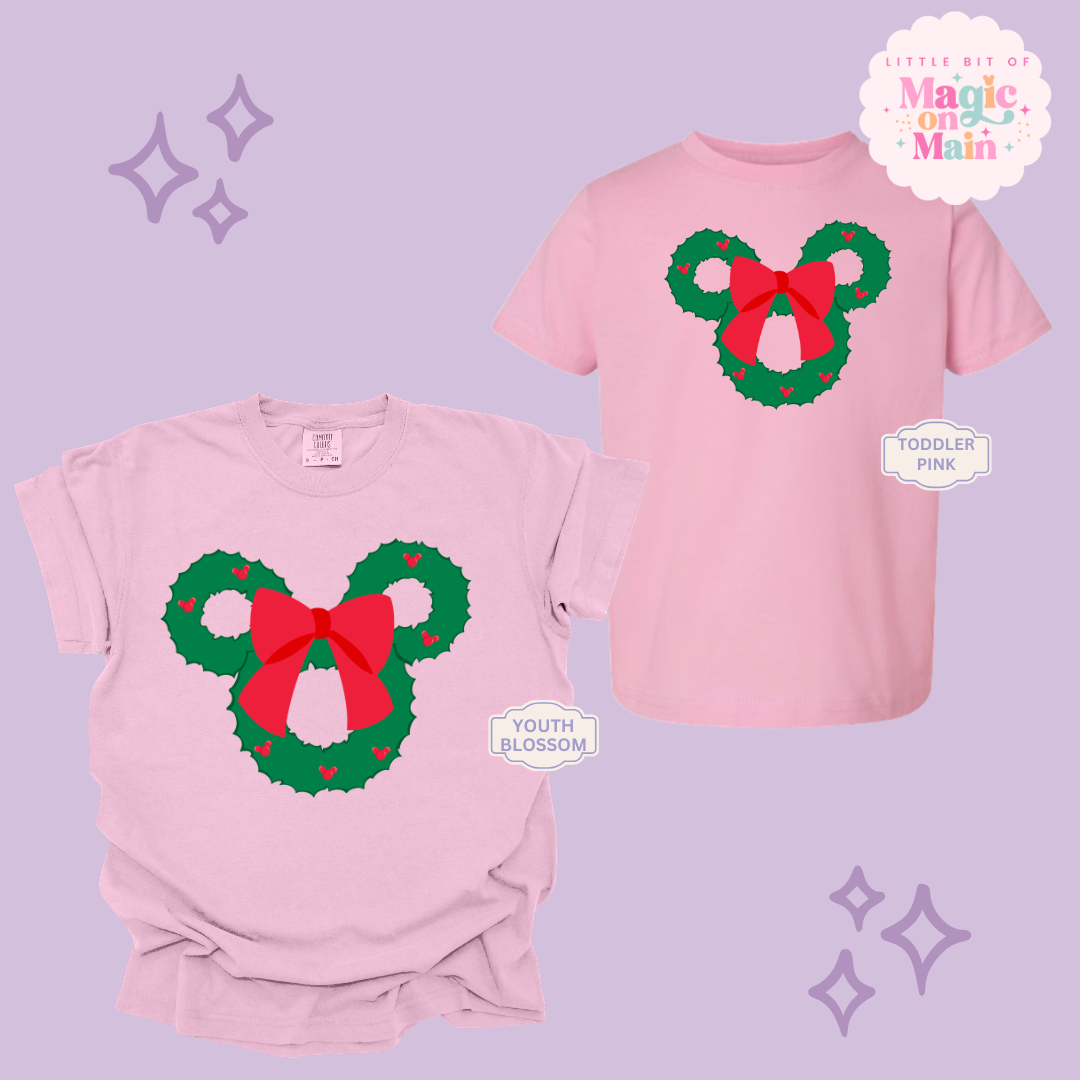 PRINTED MCKY WREATH - EXCLUSIVE TO MoM - YOUTH/TODDLER