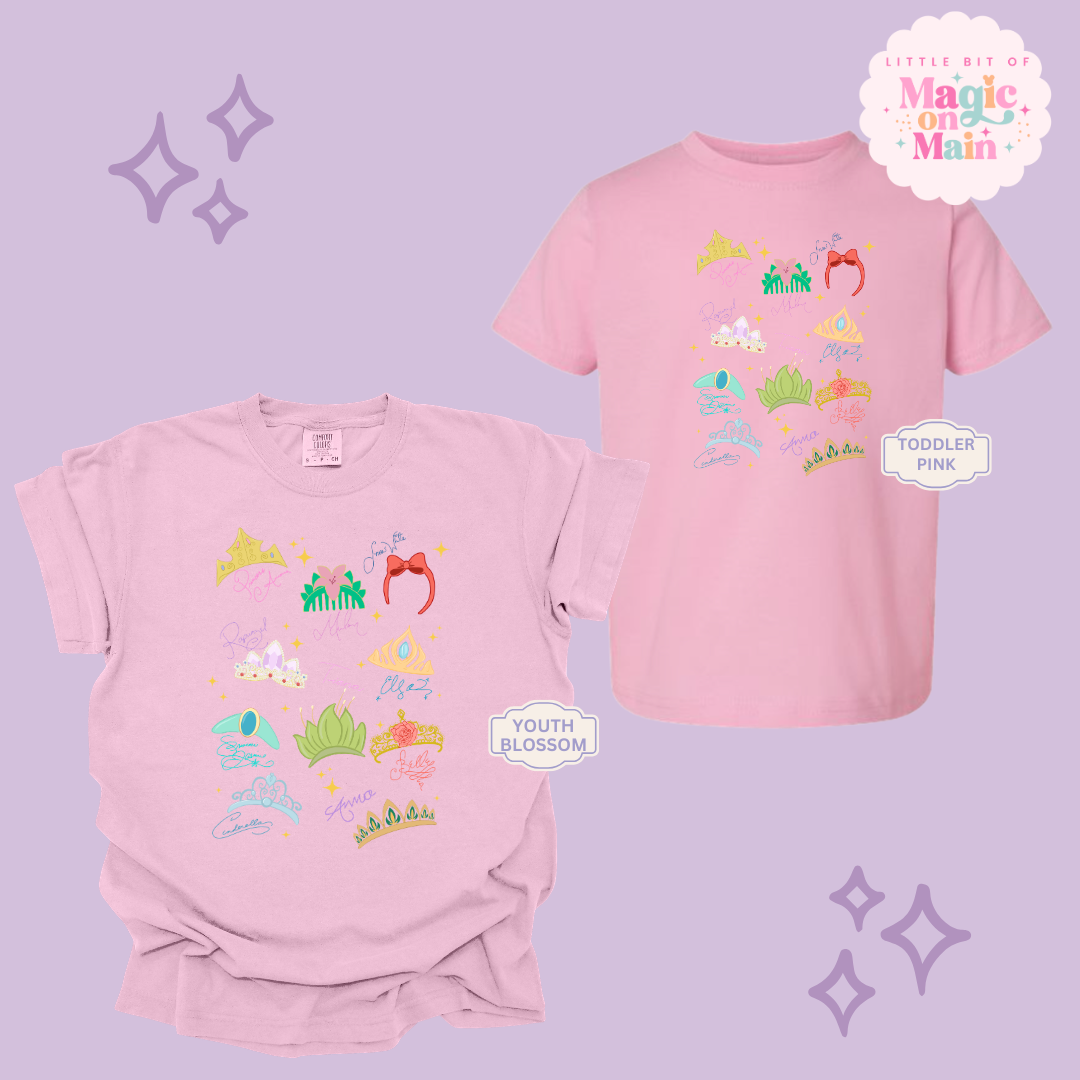 PRINTED CROWNS- YOUTH/TODDLER 10045