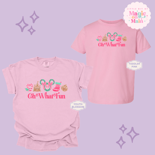 PRINTED OH WHAT FUN - EXCLUSIVE TO MoM - YOUTH/TODDLER