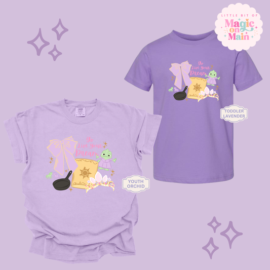 PRINTED GO LIVE YOUR DREAM - EXCLUSIVE TO MoM - YOUTH/TODDLER 10043