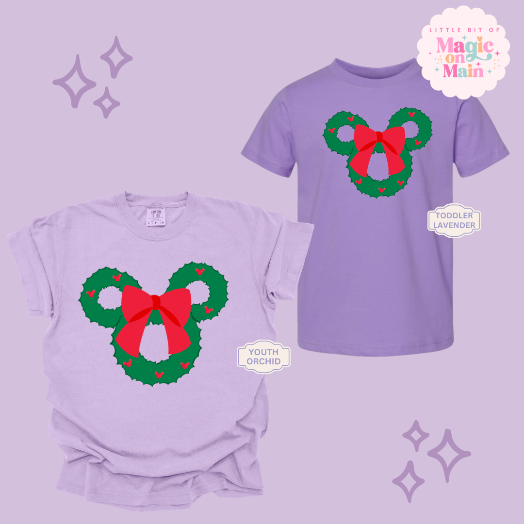 PRINTED MCKY WREATH - EXCLUSIVE TO MoM - YOUTH/TODDLER